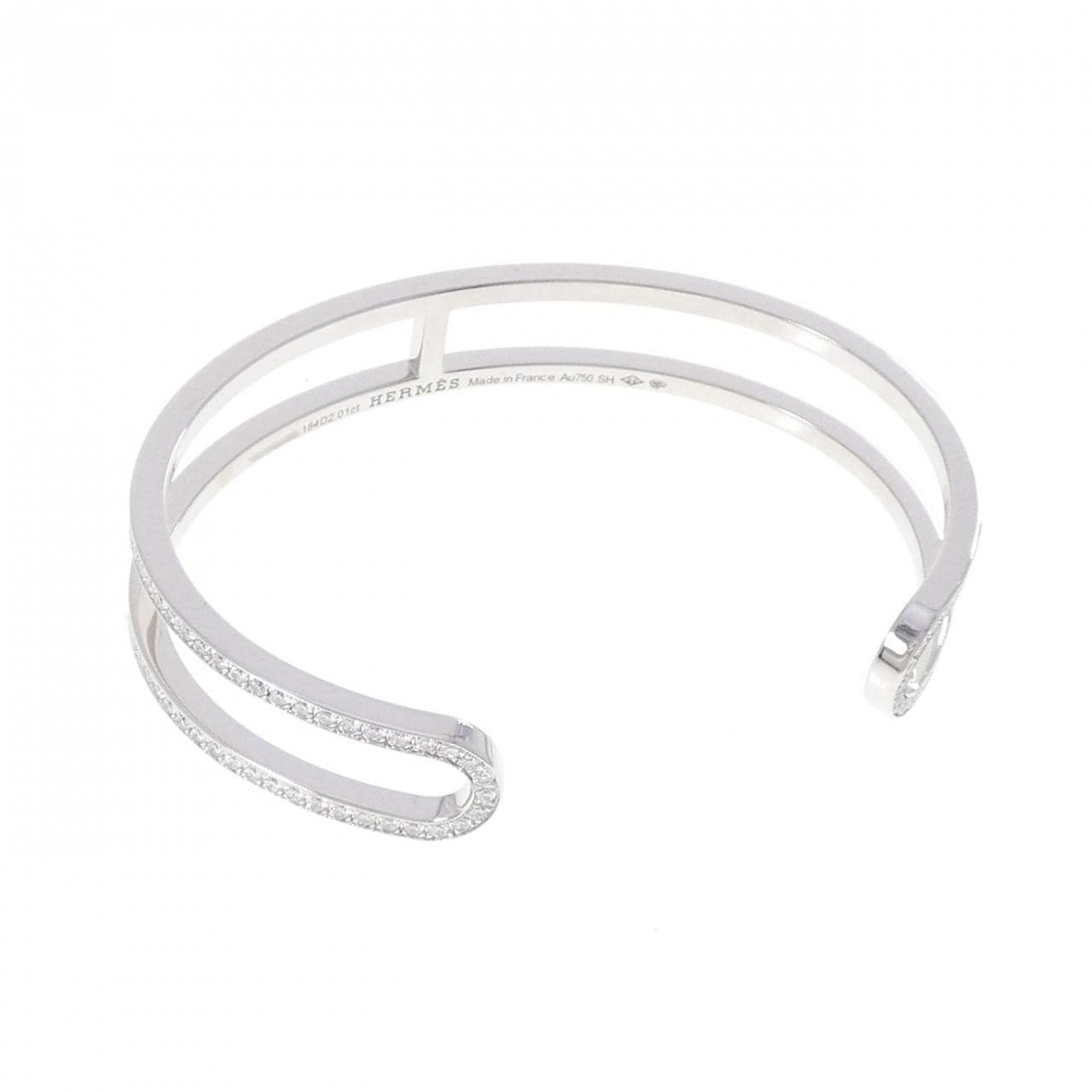エルメス エヴァー シェーヌダンクル バングル 2.01CT