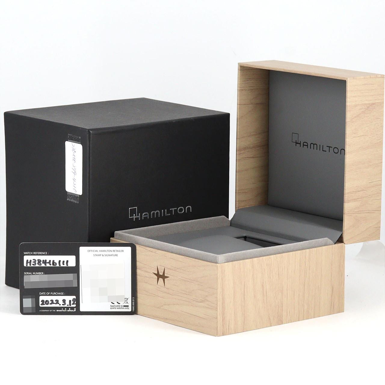 ハミルトン イントラマティックオートクロノ H384160/H38416111 SS 自動巻