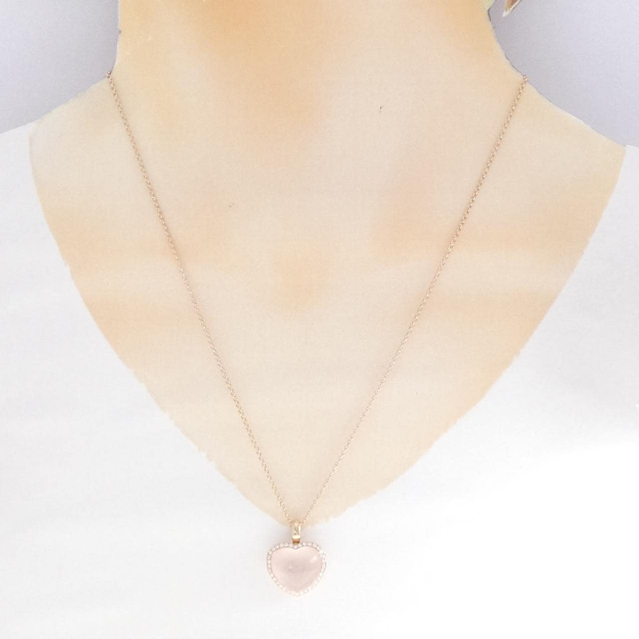 ポンテヴェキオ ローズクオーツ ネックレス 7.10CT