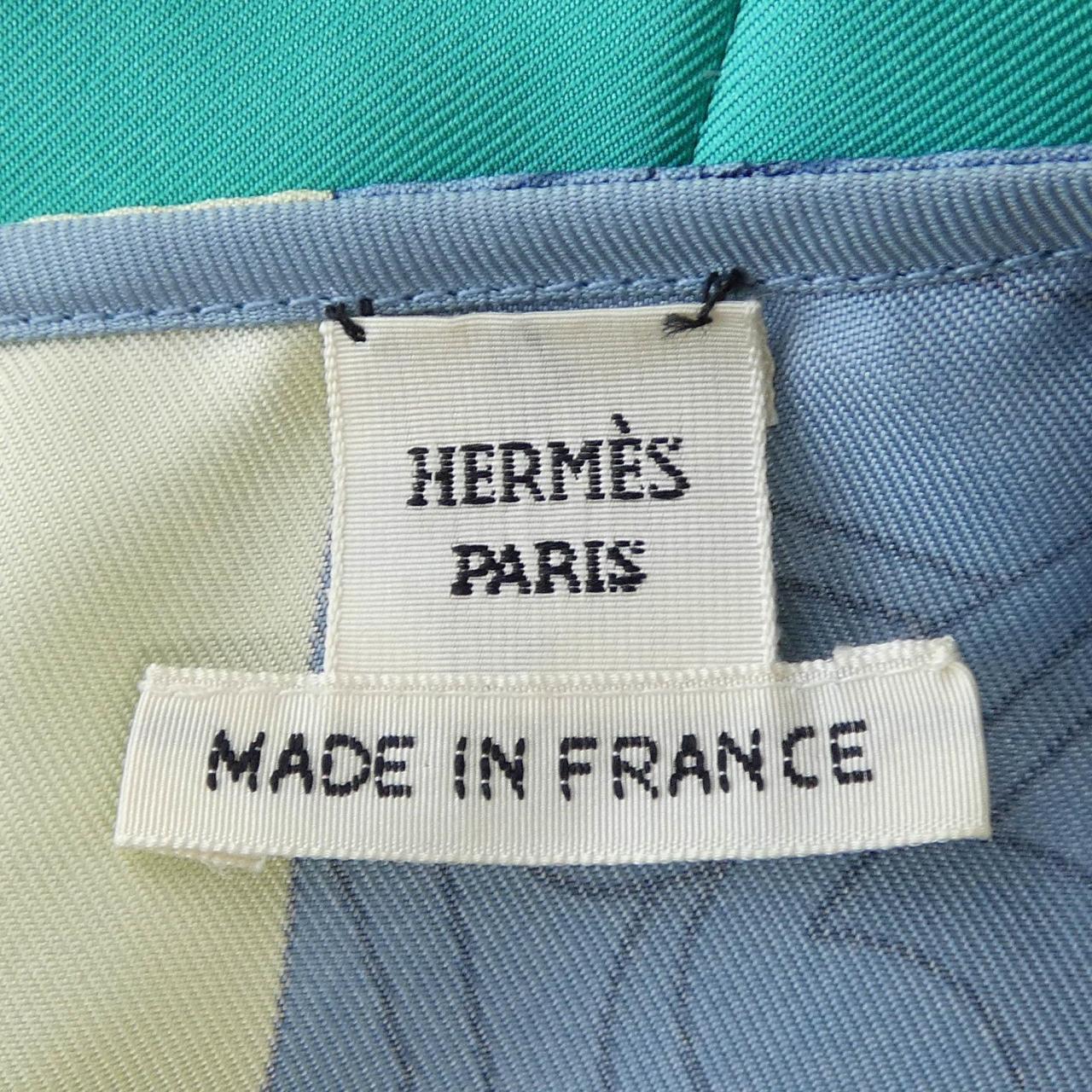 エルメス HERMES L'INSTRUCTION DU ROY ZOOM *16-7356 ツイルレーヌ ワンピース