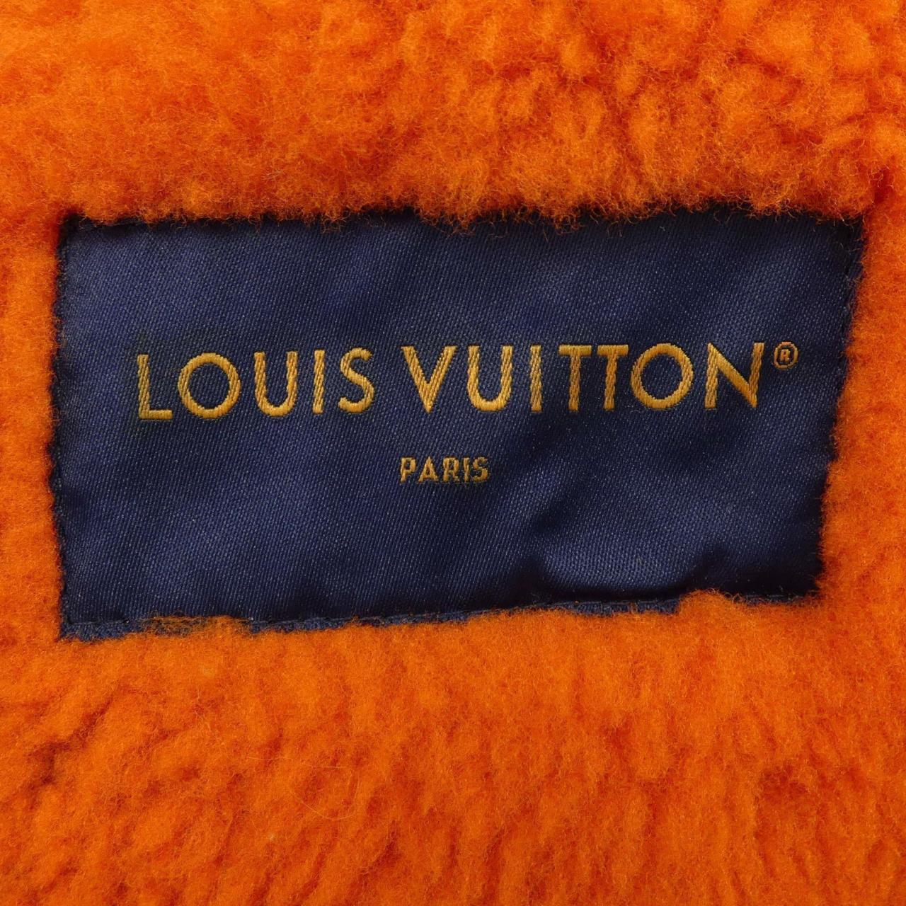 ルイヴィトン LOUIS VUITTON シアリングカレッジブルゾン HOL20EUQ3 ムートンジャケット