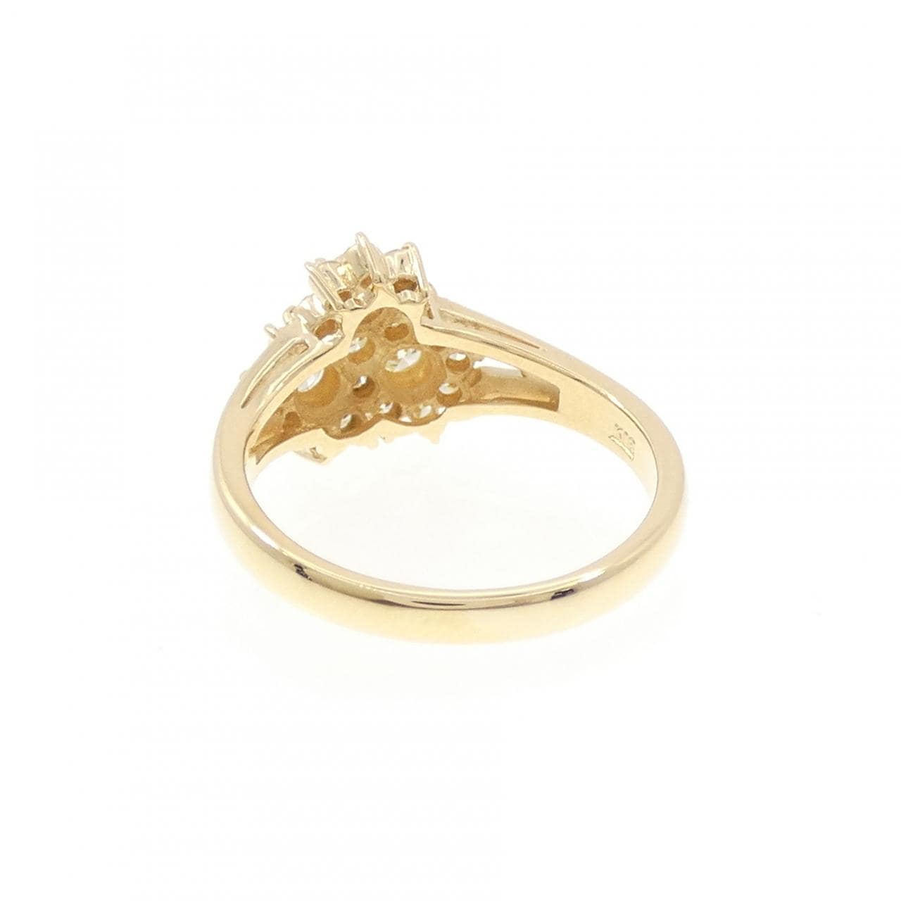 K18YG ダイヤモンド リング 0.50CT