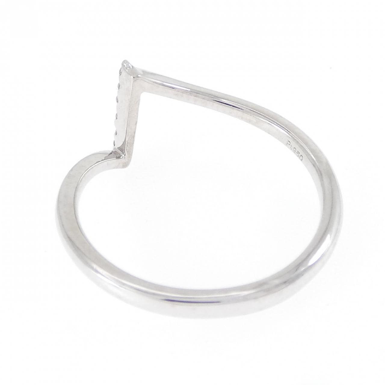 PT950 ダイヤモンド リング 0.025CT