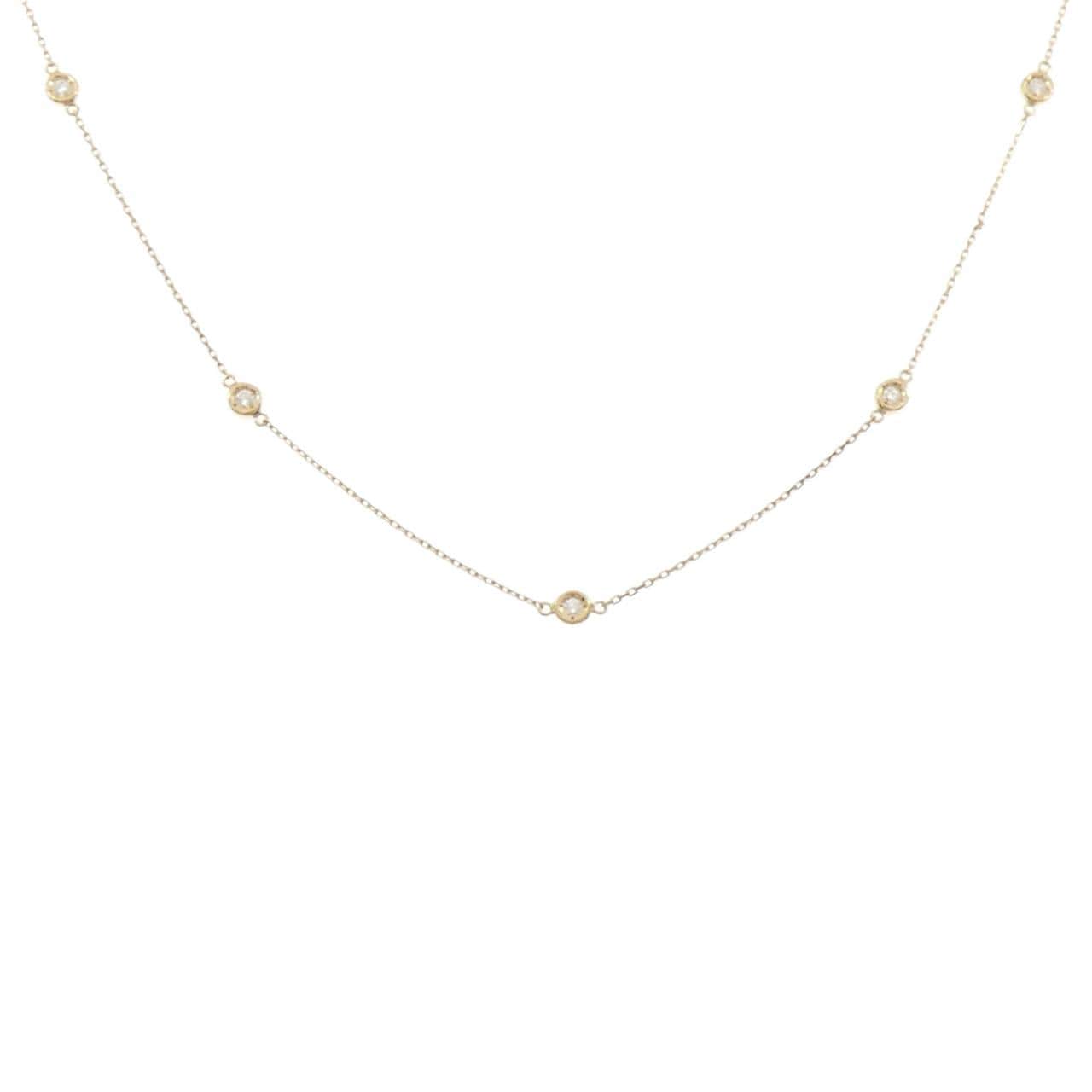 ヴァンドーム ダイヤモンド ネックレス 0.14CT