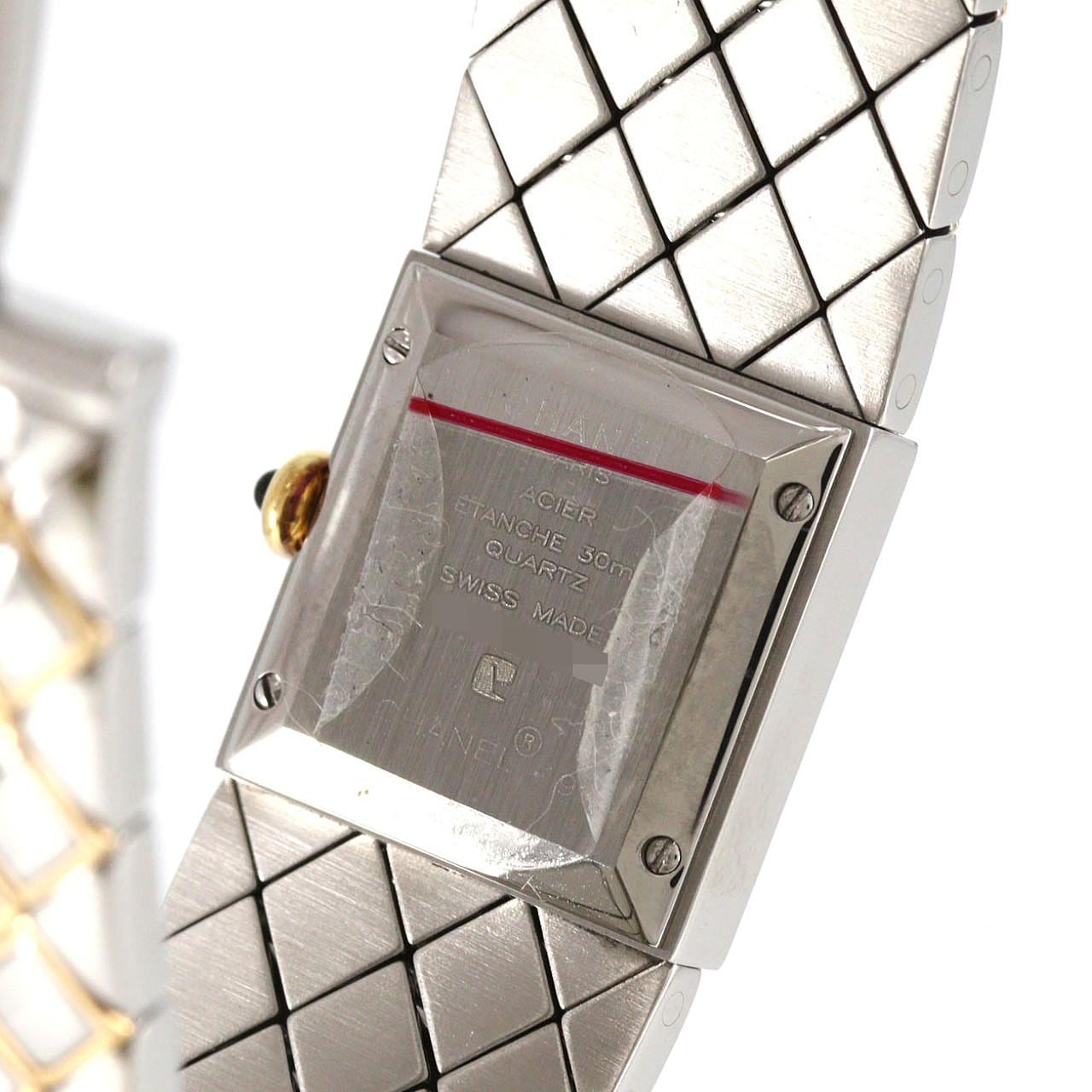 【ノーメンテナンス還元価格】シャネル マトラッセ コンビ H0475 SSxYG クォーツ