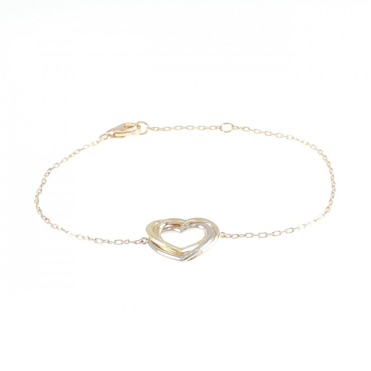 Cartier Trinity心形手链