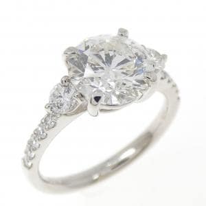 PT900 ダイヤモンド リング 2.008CT F SI2 VG