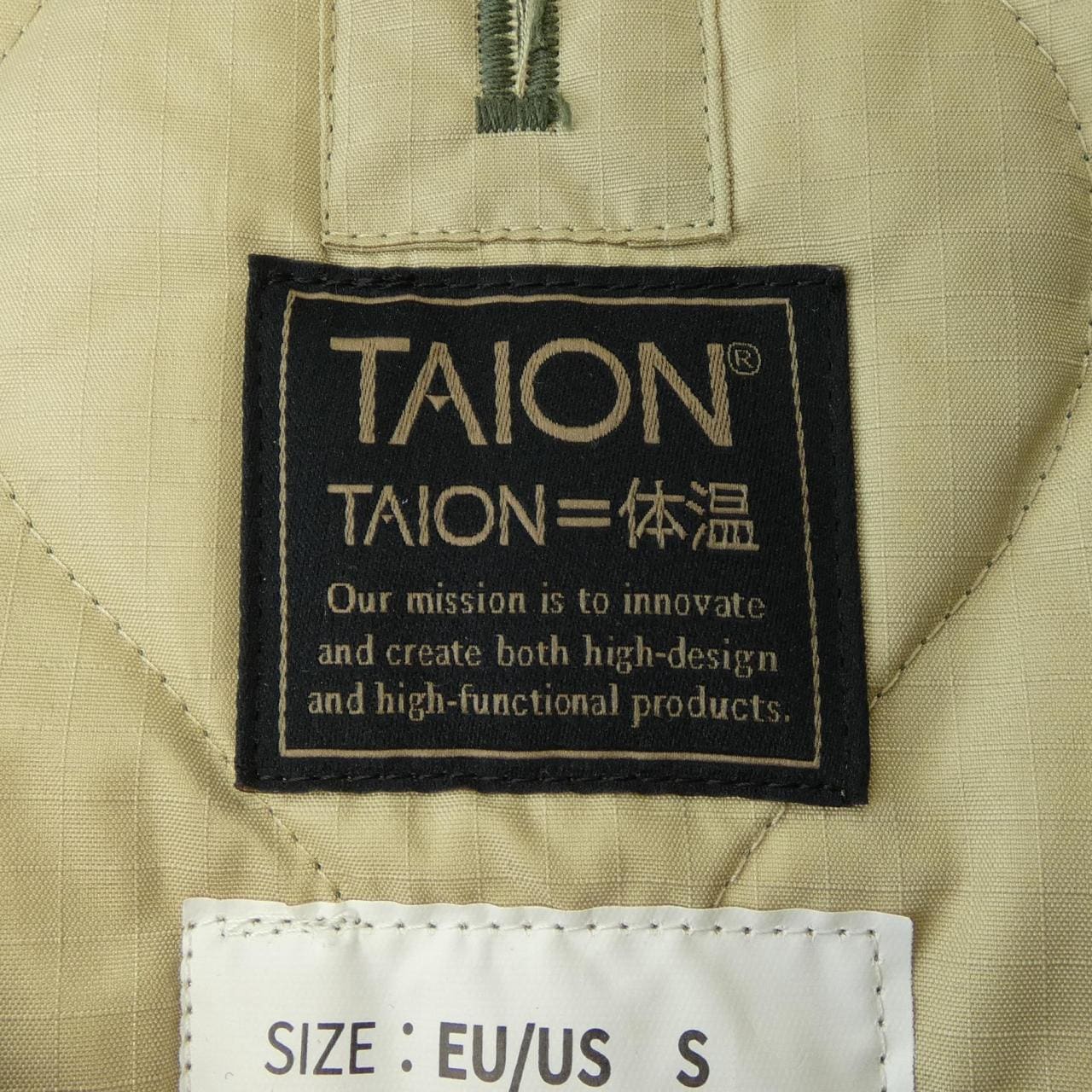 タイオン TAION ダウンベスト