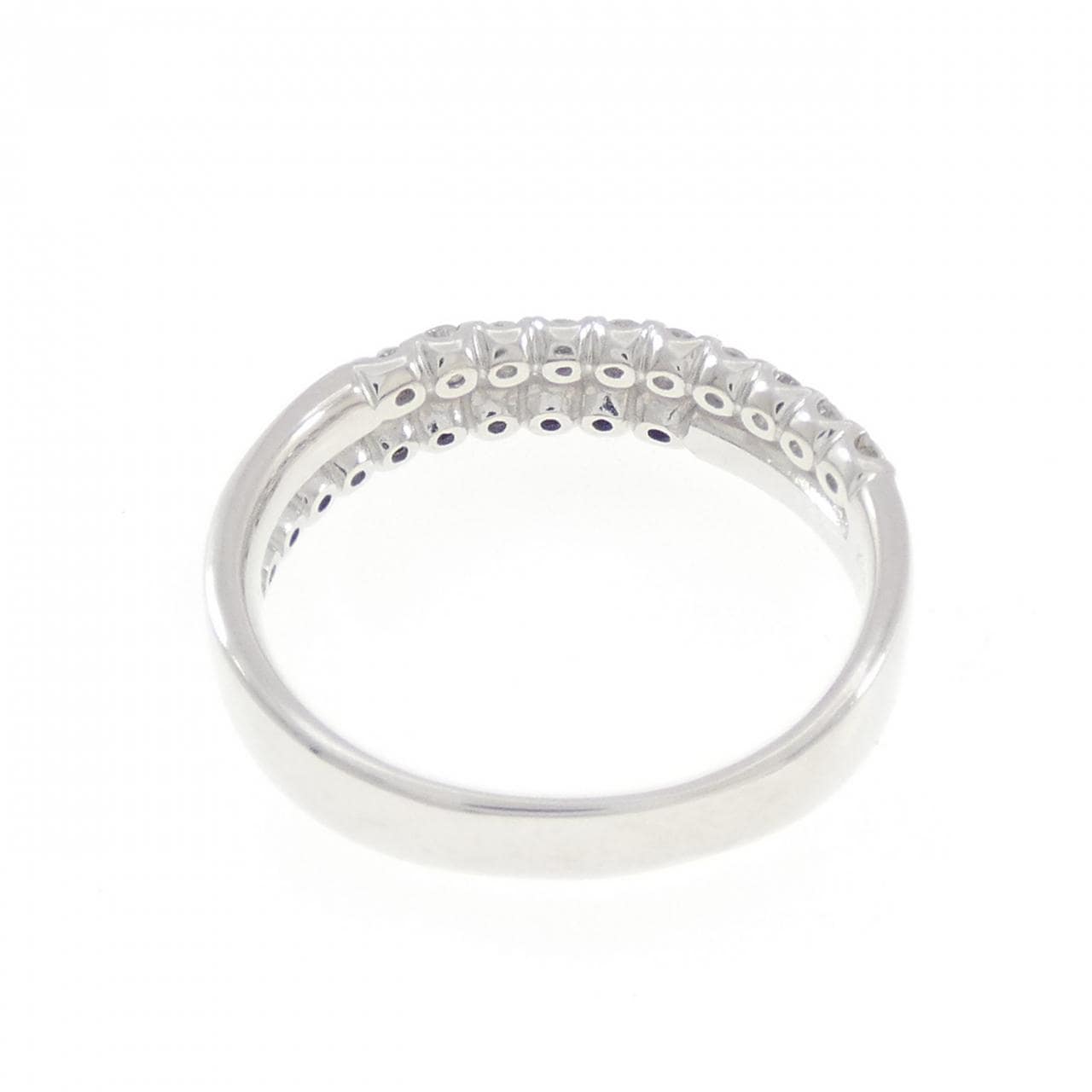 K18WG ダイヤモンド リング 0.25CT