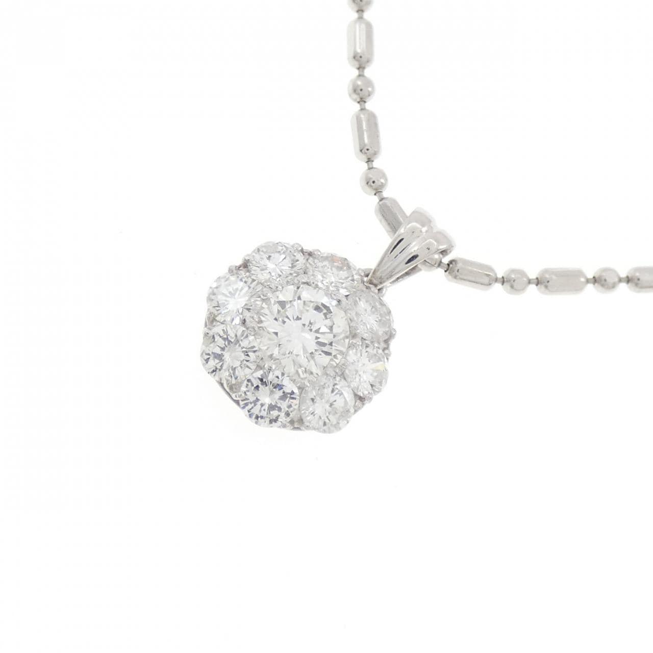 PT900/PT850 ダイヤモンド ネックレス 0.383CT