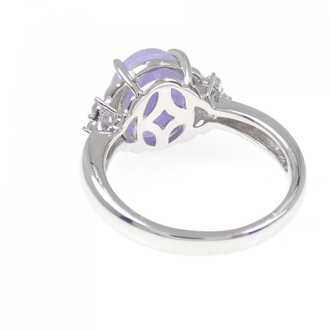 コメ兵｜K18WG ラベンダーヒスイ リング 4.00CT｜ジュエリー｜リング 