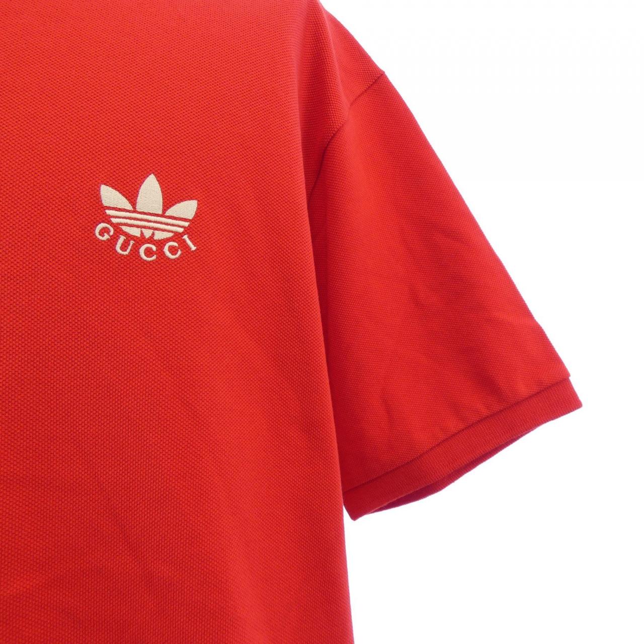 グッチ GUCCI ADIDAS 700497 XJELO ポロシャツ