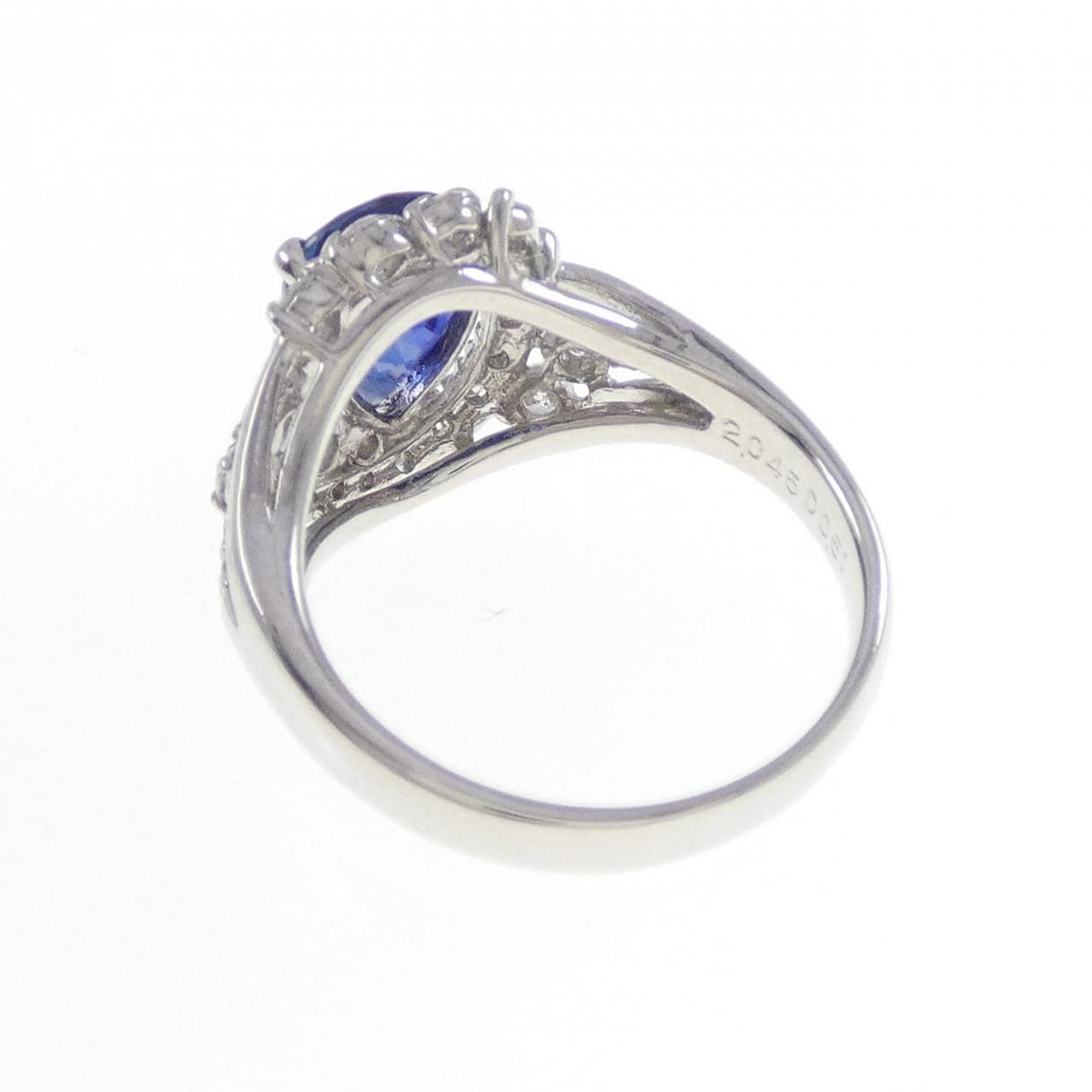 PT900 サファイヤ リング 2.045CT