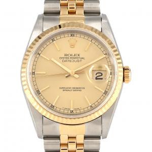 ロレックス デイトジャスト 16233 SSxYG 自動巻 T番