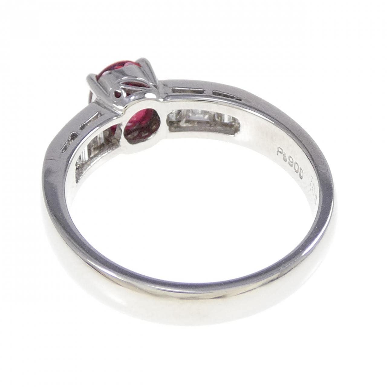 PT900 Ruby Ring 1.08CT