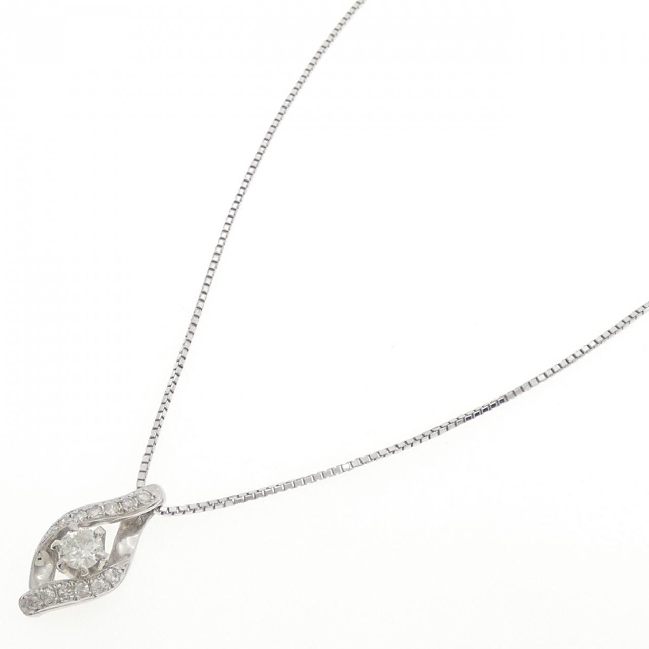 PT900/PT850 ダイヤモンド ネックレス 0.50CT