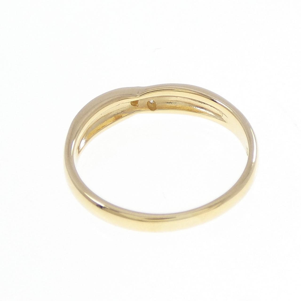 K18YG ダイヤモンド リング 0.03CT