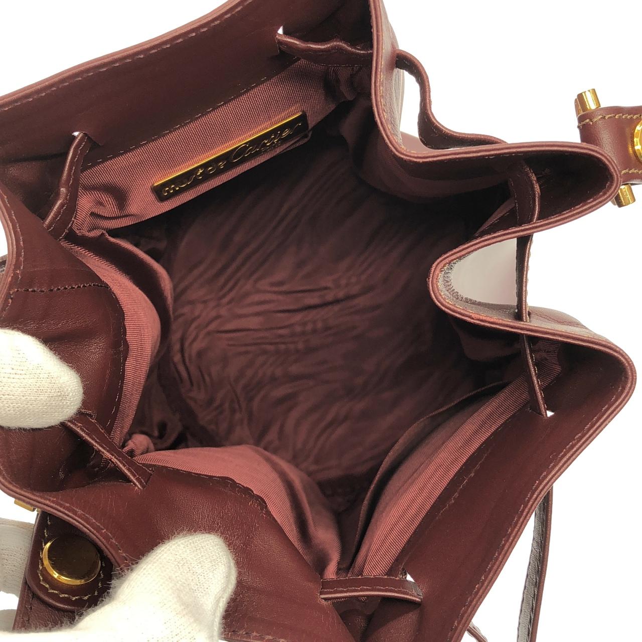 【ヴィンテージ】カルティエ MUST DE CARTIER ショルダーバッグ