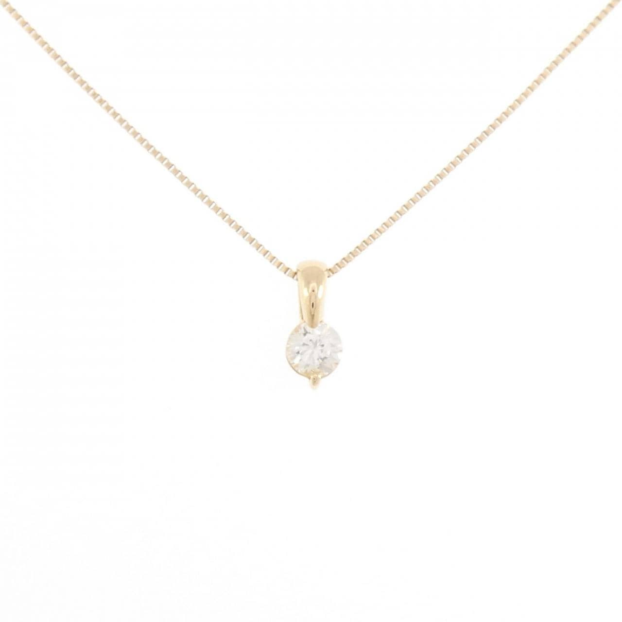 K18YG ダイヤモンド ネックレス 0.315CT