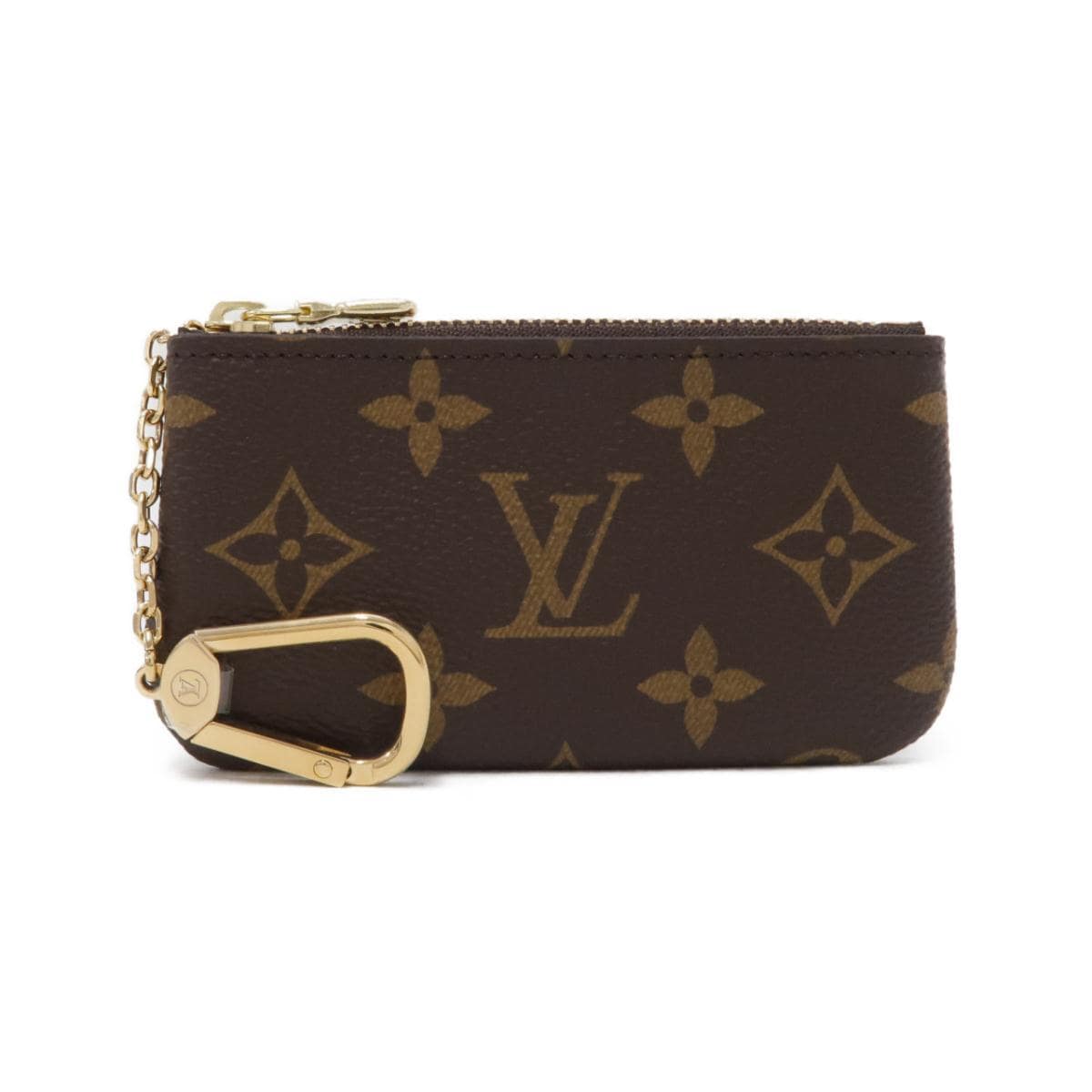 シリアルナンバー画像添付ありLOUIS VUITTON モノグラム ポシェットクレ コイン\u0026キーケース極美②