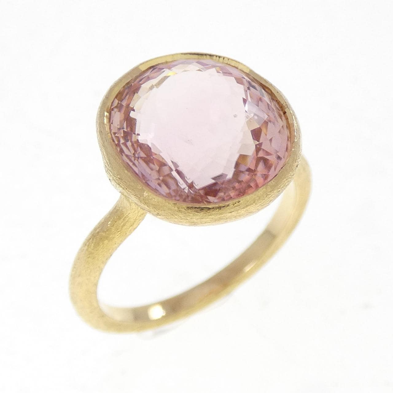 K18YG トパーズ リング