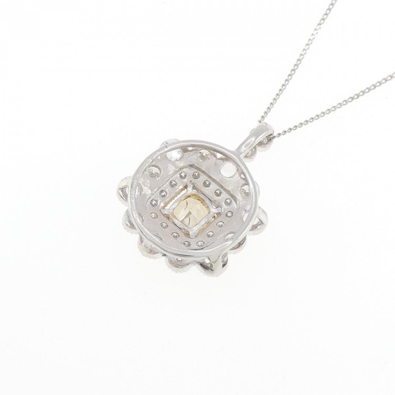 PT950/PT850 ダイヤモンド ネックレス 0.555CT