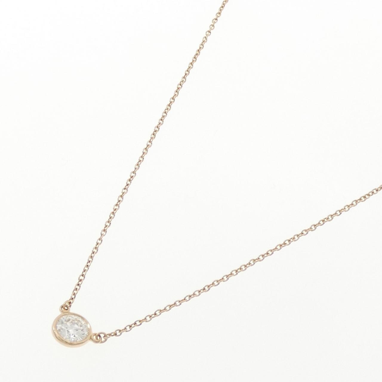 ティファニー バイザヤード ネックレス 0.40CT G VVS2 3EXT