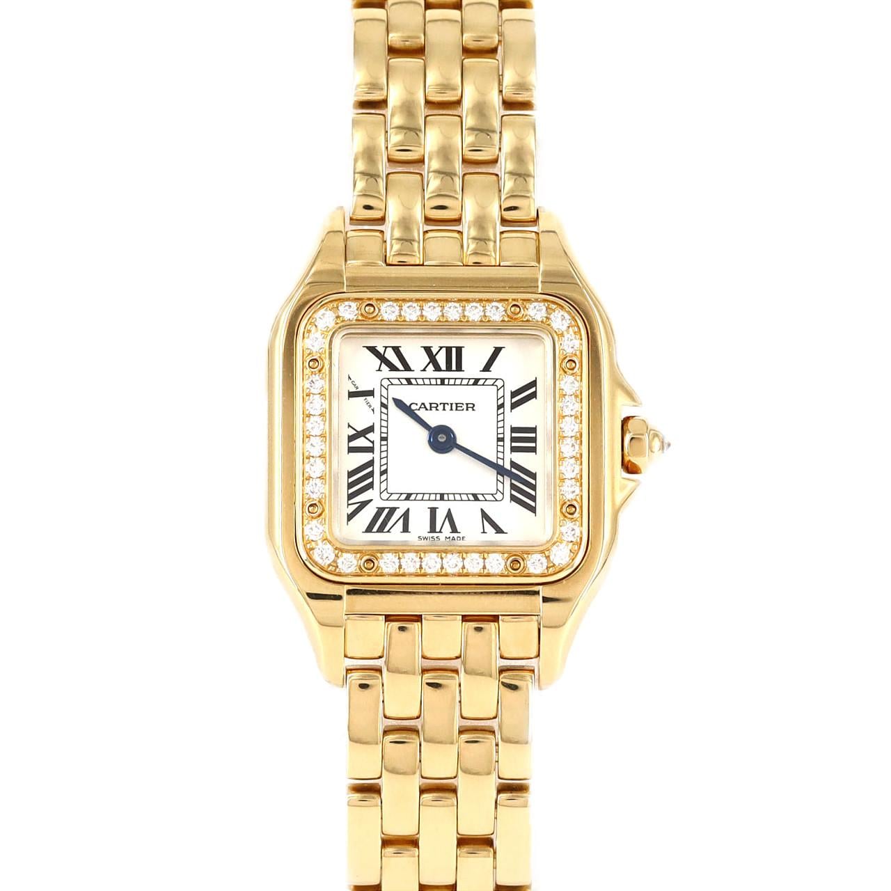 中古)CARTIER カルティエ パンテール SM W25022B9 イエロー