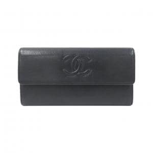 CHANEL bifold long wallet