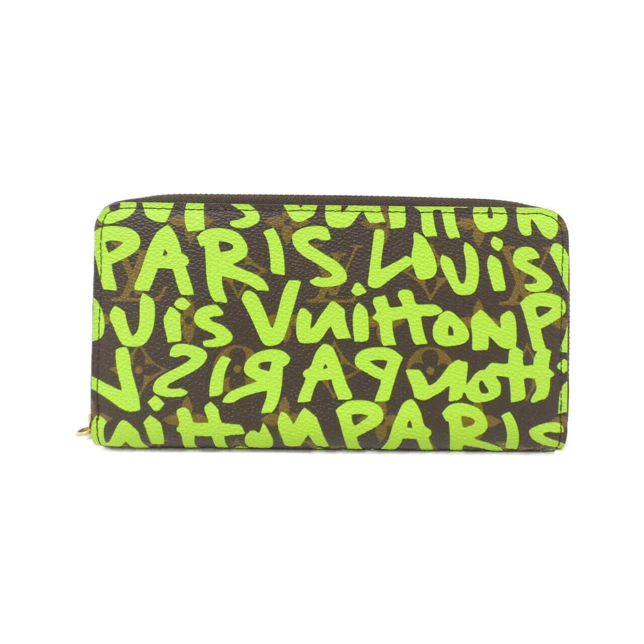 ルイヴィトン モノグラム グラフィティ(スティーブンスプラウス) ジッピー ウォレット M93712 財布