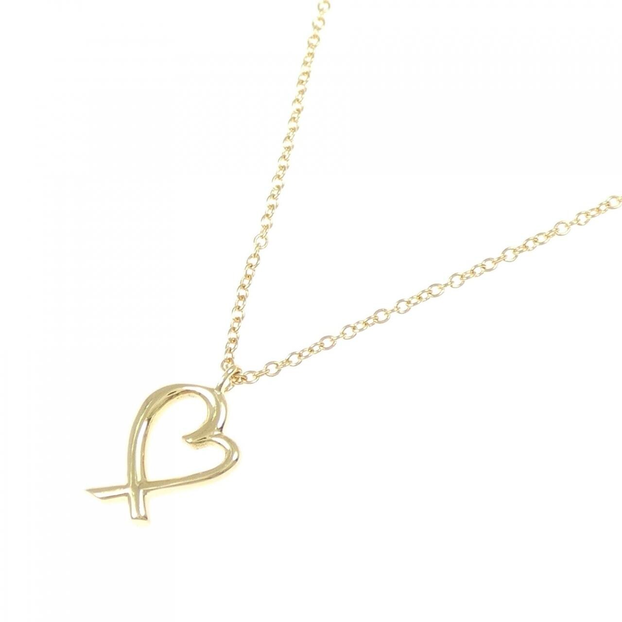 ティファニー ラビングハート ネックレス