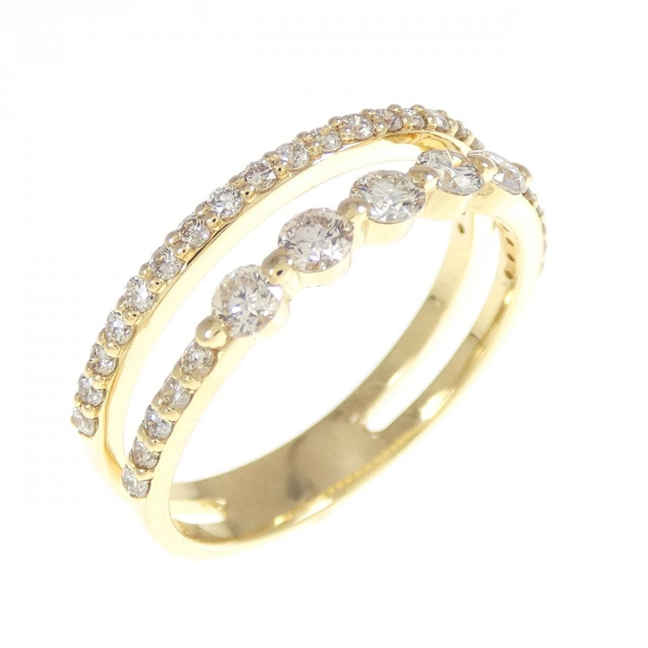 K18YG ダイヤモンド リング 0.53CT