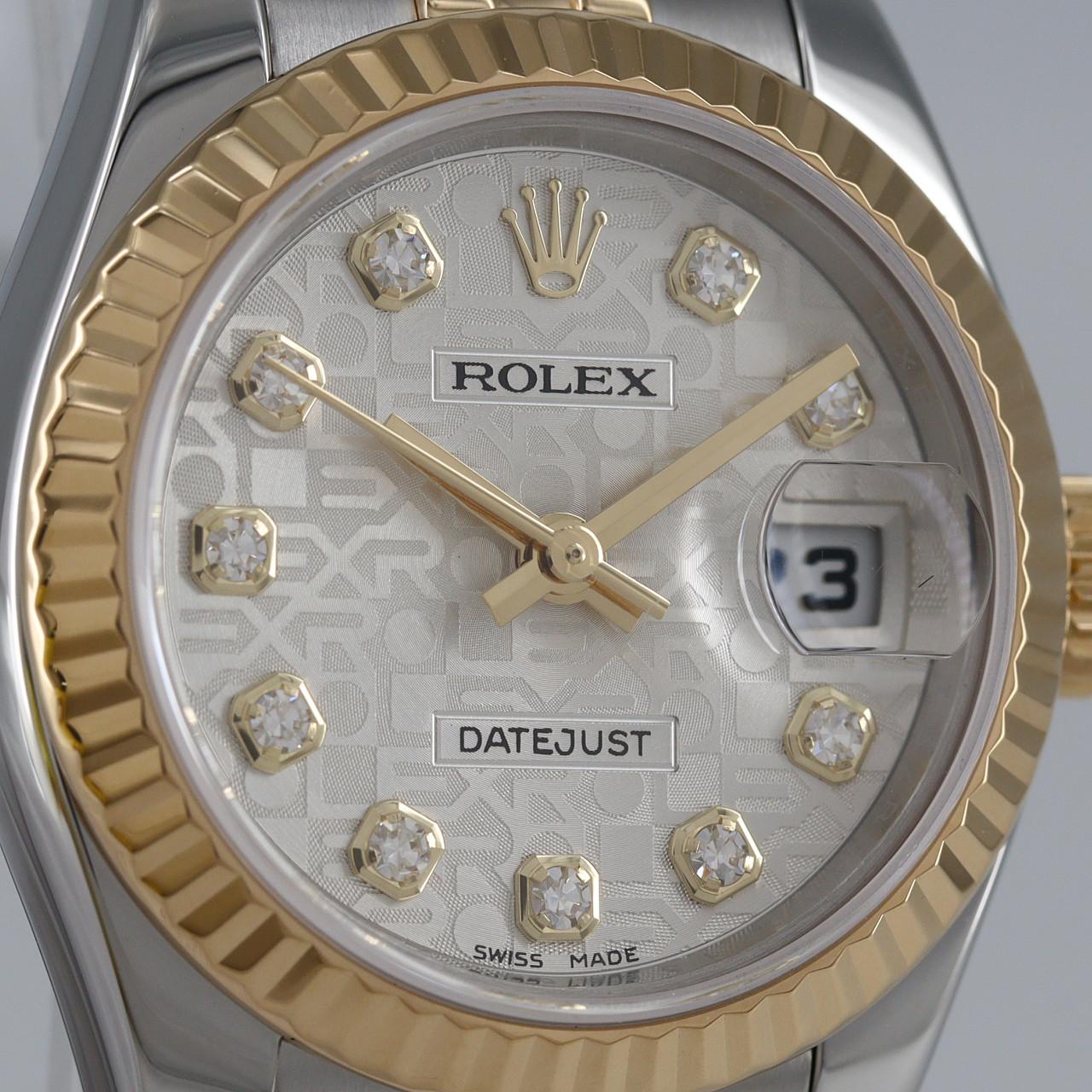 ロレックス デイトジャスト 179173G SSxYG 自動巻 ランダム番