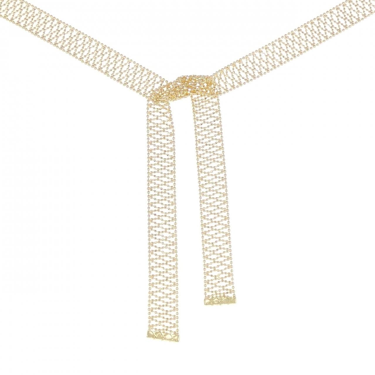 K18YG necklace