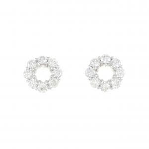 PT ダイヤモンド ピアス 0.89CT