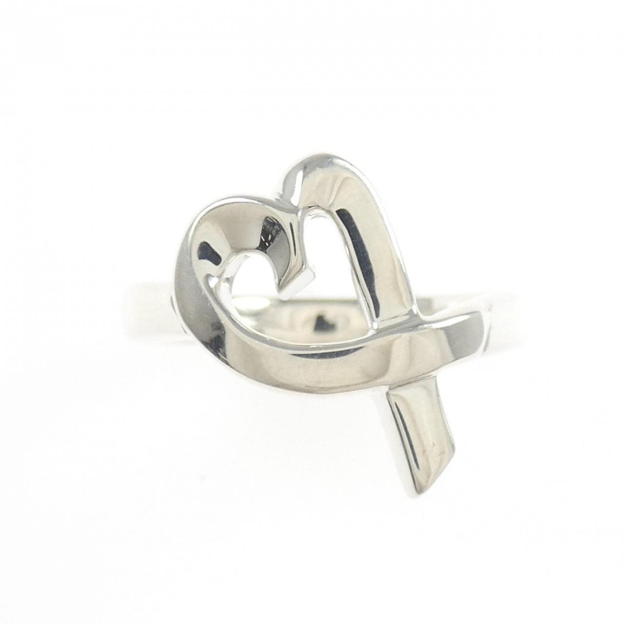 ティファニー ラビングハート リング