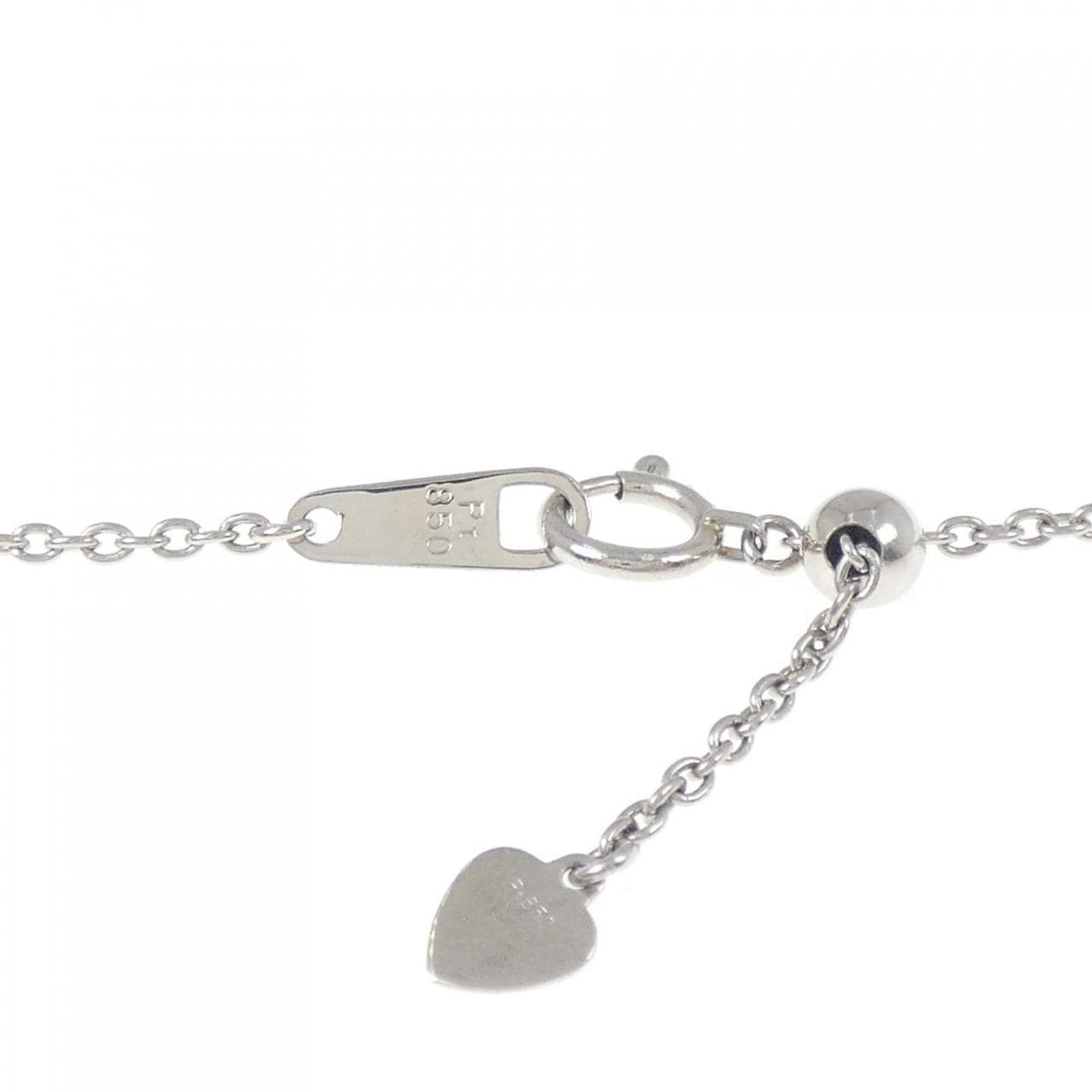 PT900/PT850 クロス ダイヤモンド ネックレス 0.30CT