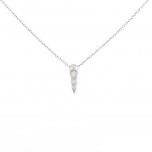 PT850 ダイヤモンド ネックレス 0.16CT