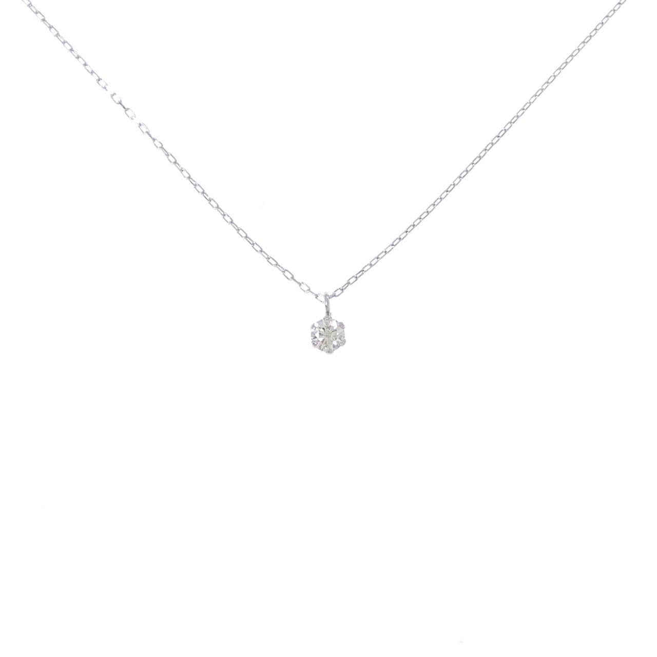 PT900/PT850 ダイヤモンド ネックレス 0.07CT