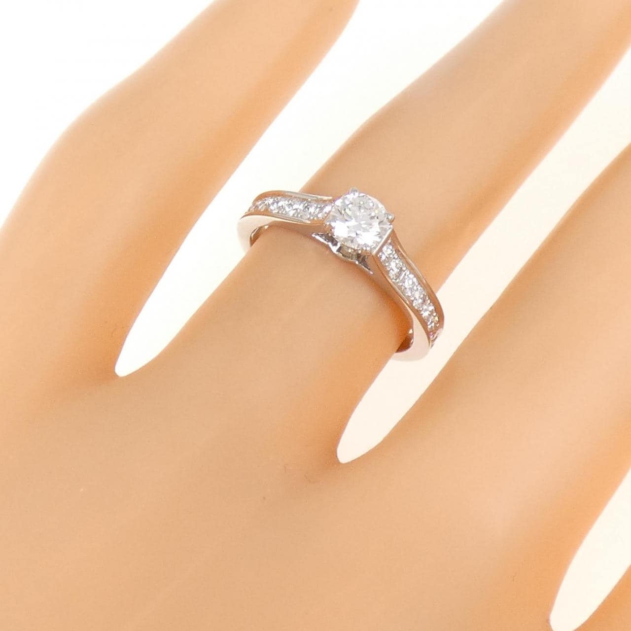 カルティエ 1895 ソリテール リング 0.31CT