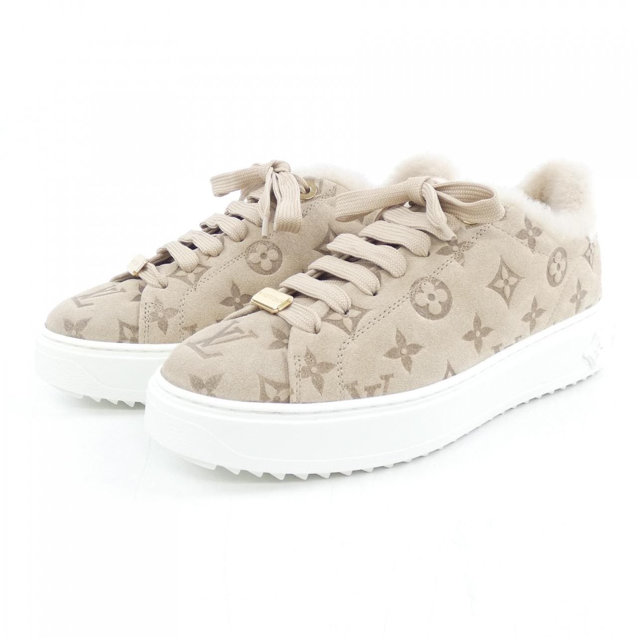 ルイヴィトン LOUIS VUITTON モノグラム フラワーモチーフ タイムアウト･ライン スニーカー