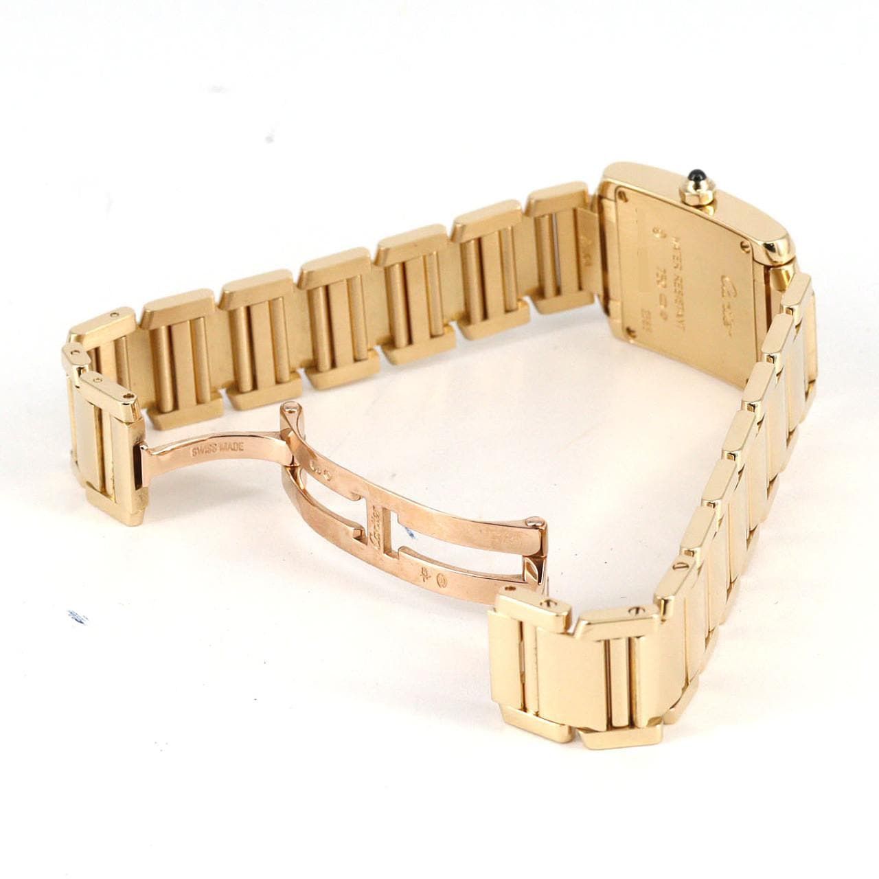 カルティエ タンクフランセーズSM YG W50002N2 YG クォーツ