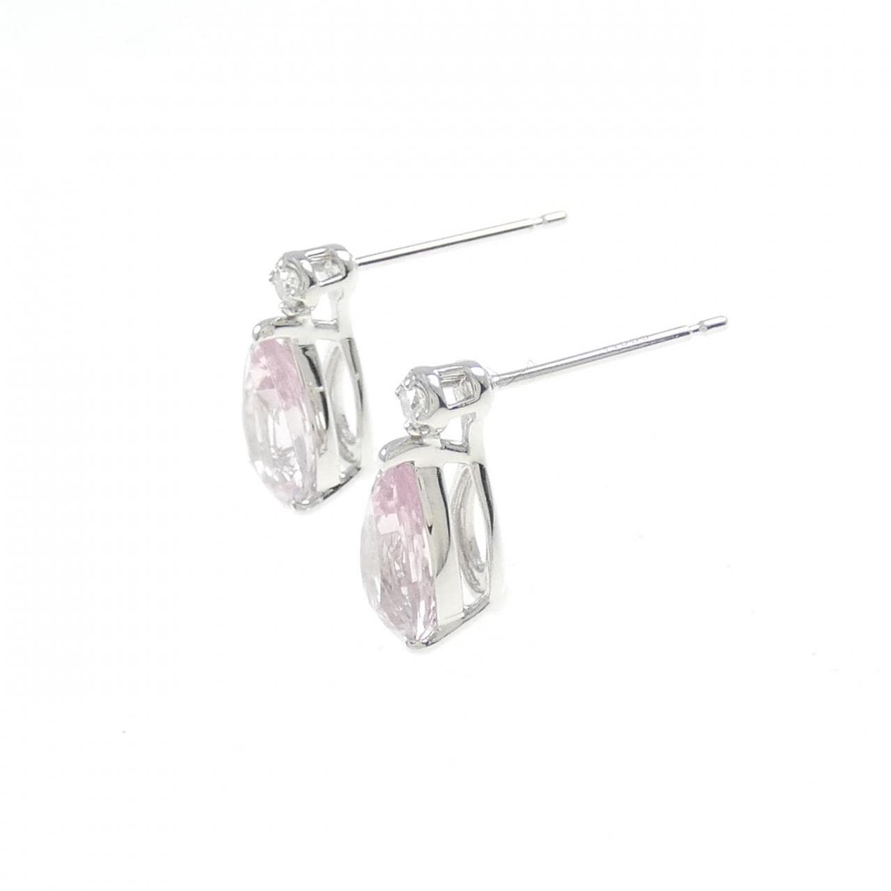 PT Morganite Earrings 2.00CT