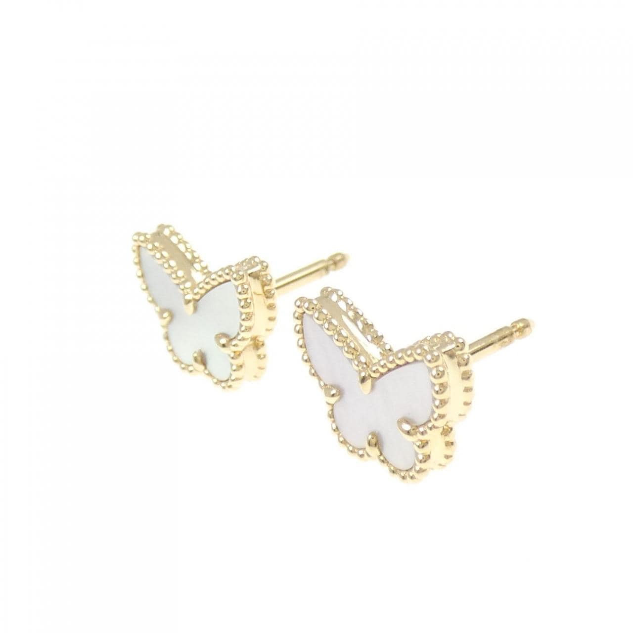 ヴァンクリーフ&アーペル スウィートアルハンブラ パピヨン ピアス