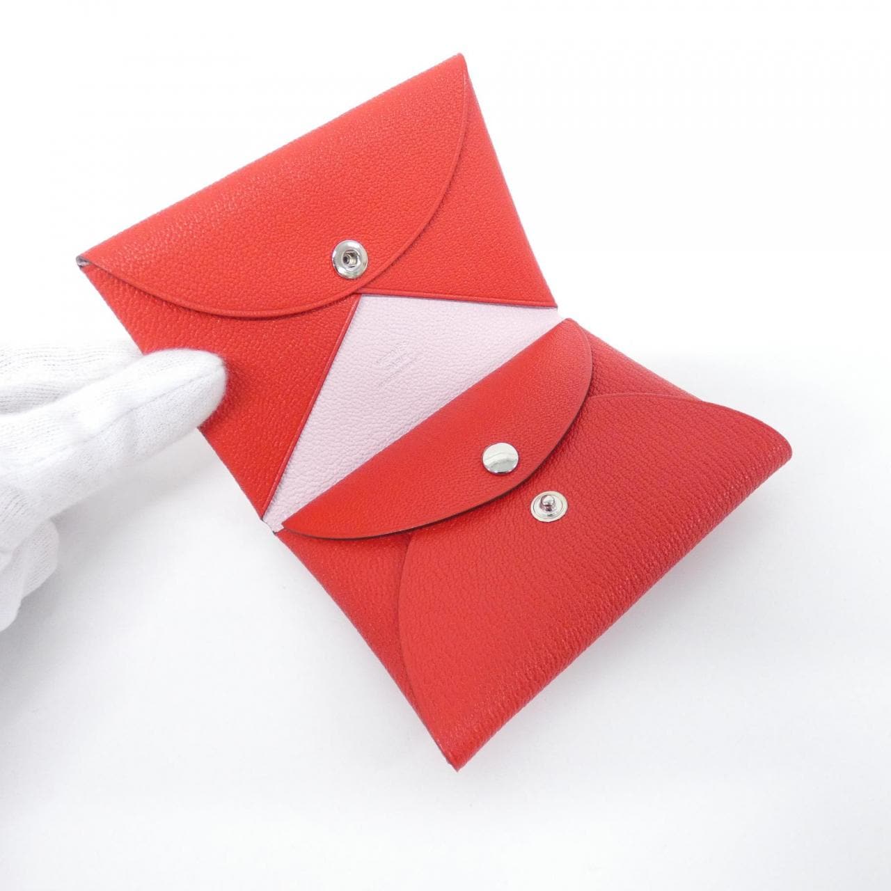 【未使用品】エルメス カルヴィ デュオ ヴェルソ 083038CK コインケース