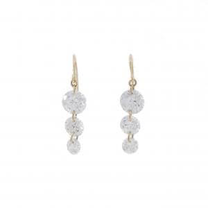 Cubic zirconia earrings/earrings