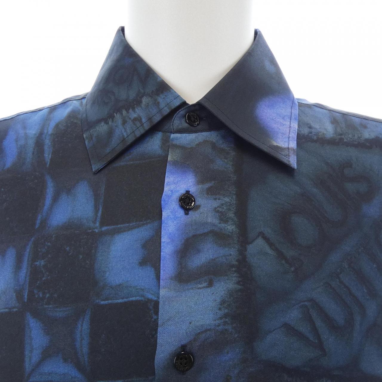 ルイヴィトン LOUIS VUITTON ソルトプリントシャツ HLS17WDR1 シャツ