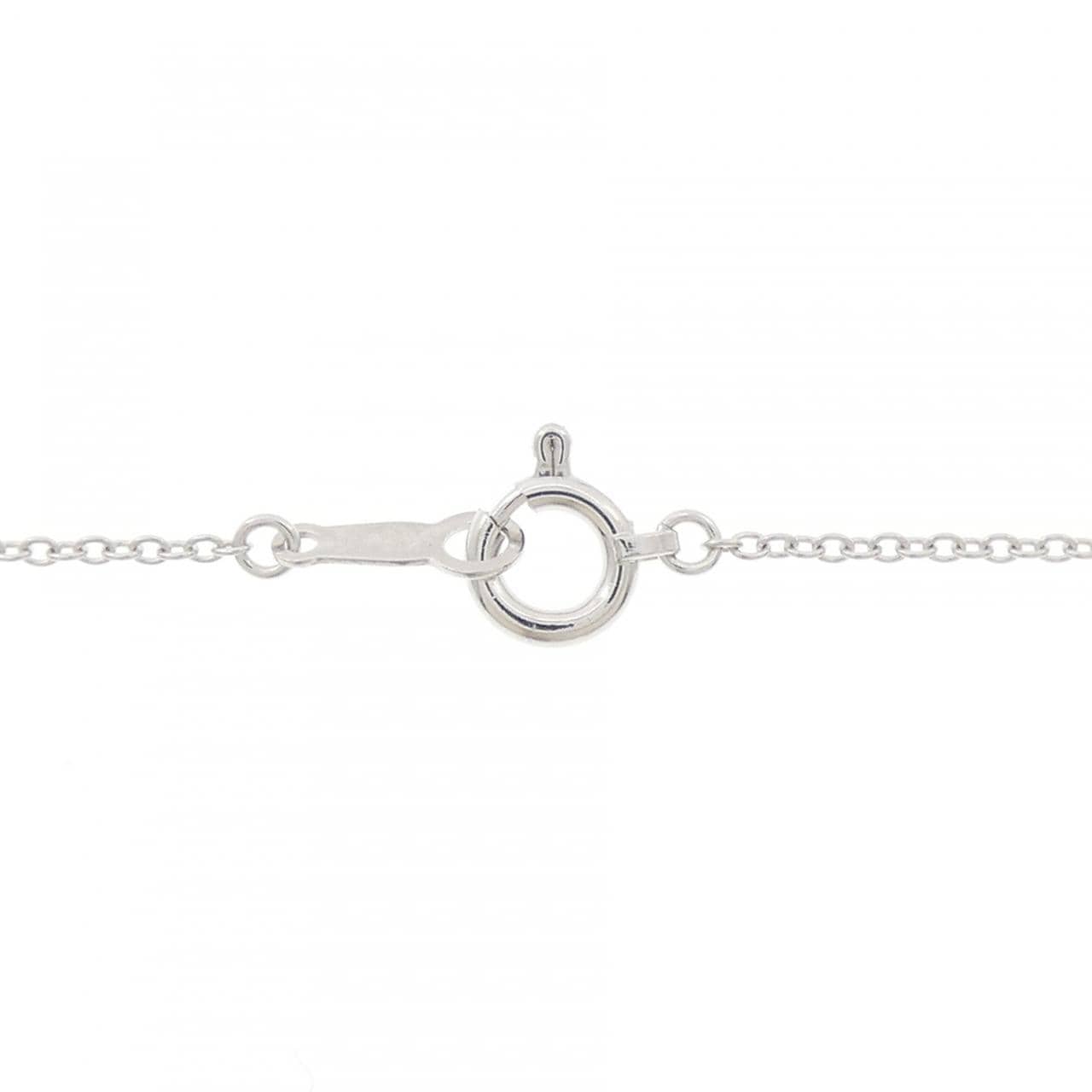 K18WG/K18BG ダイヤモンド ネックレス 1.21CT