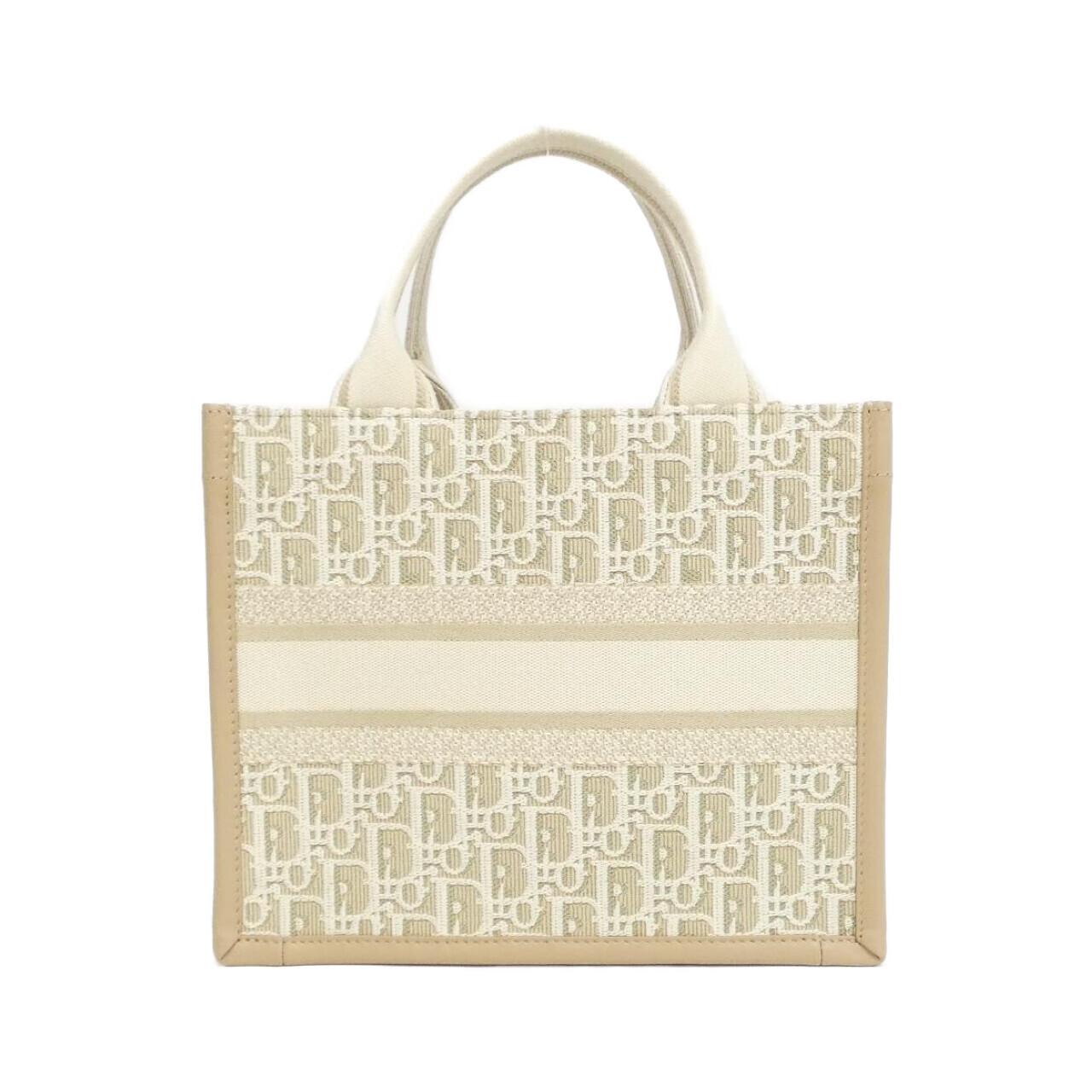 【未使用品】Christian DIOR DIOR OBLIQUE DIOR Book 手提包小號M1325CZBB 包