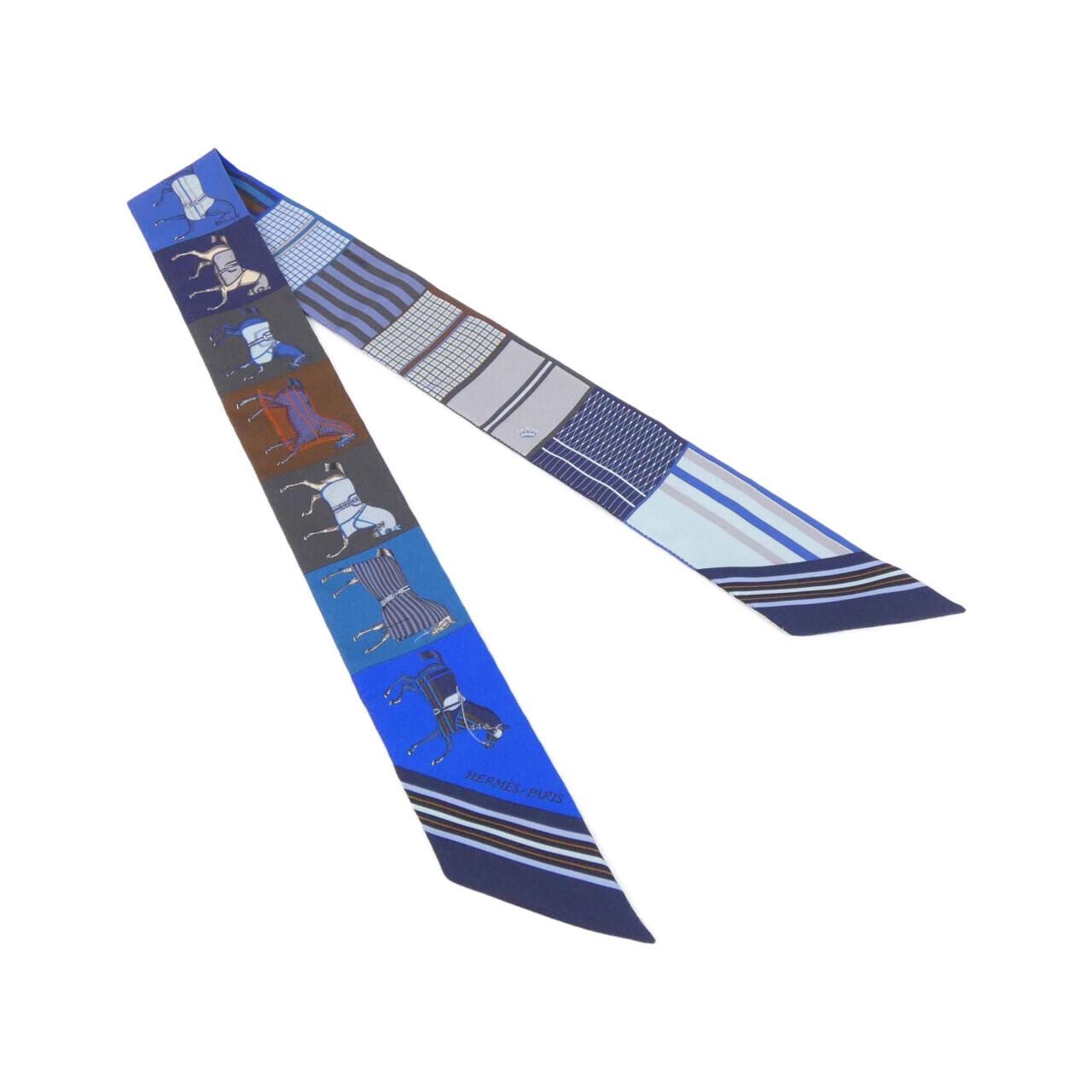 エルメス COUVERTURES NOUVELLES VICHY ツイリー 063211S スカーフ